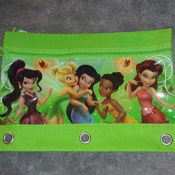 Disney Fairies school set water bottle pencil pouch sandwich container - Picture 4 of 4